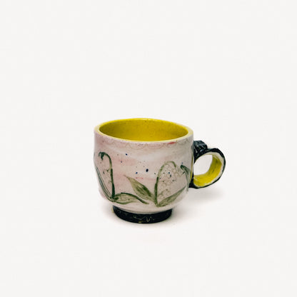 Lily of the Valley Espresso Cup